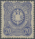 Deutsches Reich - Pfennige: 1875, 20 Pfennige Hell- Bis Dunkelultramarin, In Ung - Ungebraucht