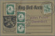 Deutsches Reich - Germania: 1912, Flugpost Rhein/Main, 30 Pfg., Drei Exemplare A - Covers & Documents