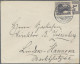 Deutsches Reich - Inflation: 1917, 15 Pf Schwärzlichgrauviolett Germania, Oberra - Lettres & Documents