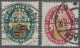 Deutsches Reich - Weimar: 1926, Deutsche Nothilfe, Landeswappen (II): 5+5 Pf Und - Usati