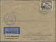 Deutsches Reich - Weimar: 1929/1936, Destination SAMOA, Zwei Briefe: 4 RM Zeppel - Briefe U. Dokumente