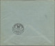 Deutsches Reich - 3. Reich: 1935, Ostropa-Block (Mängel) Auf Einschreibbrief Mit - Storia Postale