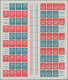 Deutsches Reich - Markenheftchenbogen: 1937/1939, Hindenburg, Vier Markenheftche - Booklets