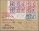 Deutsches Reich - Zusammendrucke: 1931, Komplettes H-Blatt 10 U.15 Pf. Flugpost - Se-Tenant