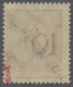 Deutsches Reich - Dienstmarken: 1923, Rosettenmuster, 10 Rpf. Schwärzlichrosarot - Oficial