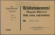 Deutsches Reich - Besonderheiten: 1939, BILDTELEGRAMM, Telegramm Der Deutschen R - Autres & Non Classés