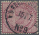 Deutsche Post In China - Vorläufer: 2 Mk. Rötlichkarmin, Mit Stempel K.D. FELD-P - Deutsche Post In China