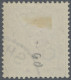 Deutsche Post In China: 1898, Adler, Steiler Aufdruck, 3 Pfg. Hellocker, Mit Ste - Chine (bureaux)