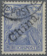 Deutsche Post In China: 1901, 20 Pf Germania Reichspost Mit Handstempelaufdruck - Chine (bureaux)