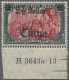 Deutsche Post In China: 1906, Germania Mit Wasserzeichen, 2½ Dollar Auf 5 Mk., P - Deutsche Post In China