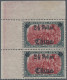 Deutsche Post In China: 1919, 2½ Dollar Auf 5 M Grünschwarz/ Dunkelkarmin Mit Zä - China (kantoren)