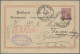 Deutsche Post In Der Türkei: 1884, Überdruck-Ausgabe, 20 P. Auf 10 Pfg, Einzelfr - Turkey (offices)