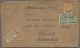 Deutsche Post In Der Türkei: 1897, 10 Pa. Auf 5 Pfg. Grün (2) Und 1¼ Pia. Auf 25 - Turkse Rijk (kantoren)