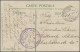 Delcampe - Militärmission: 1917/18, Vier FP-Belege Mit Stempel JERUSALEM, KONSTANTINOPEL (2 - Turkey (offices)