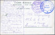 Militärmission: 1916 (6.4.), "MILIT.MISS. A.O.K. 5" Provisorischer Violetter Fel - Turquie (bureaux)