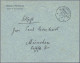 Militärmission: 1916, Zwei FP-Belege (1x Vordruck-Dienstbrief, 1x FP-AK Aus Ther - Turkey (offices)
