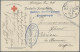 Militärmission: 1917 (15.3.), MSP No. 14 Auf FK-AK Eines Sanitätsmaats Aus Konst - Turchia (uffici)