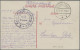 Militärmission: 1917 (17.9.), Tarnstempel "Deutsche Feldpost ***" (DFP 2216) Auf - Deutsche Post In Der Türkei