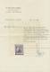 Deutsch-Neuguinea - Britische Besetzung: 1914: 2 D. Auf 20 Pf. Violettultramarin - Nuova Guinea Tedesca