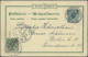 Deutsch-Neuguinea - Ganzsachen: 1898, 5 Pfg. Und 10 Pfg. Aufdruck, Zwei Privatga - German New Guinea