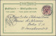Deutsch-Neuguinea - Ganzsachen: 1898, 5 Pfg. Und 10 Pfg. Aufdruck, Zwei Privatga - Deutsch-Neuguinea