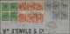 Deutsch-Ostafrika - Vorläufer: Zanzibar: 1891, Wunderschönes Großes Briefstück D - German East Africa