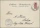 Deutsche Kolonien - Marshall-Inseln: 1900, 10 Pfg. Krone/Adler Karmin, SENKRECHT - Marshall Islands