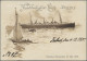 Deutsche Kolonien - Marshall-Inseln: 1900, 10 Pfg. Krone/Adler Karmin, SENKRECHT - Marshall Islands