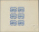 Deutsche Abstimmungsgebiete: Saargebiet: 1921, Landschaftsbilder (I) 80 Pf Blau, - Unused Stamps