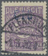 Deutsche Abstimmungsgebiete: Schleswig - Dienstmarken: 1920, 40 Pf Violett Mit E - Sonstige & Ohne Zuordnung