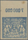 Danzig: 1923, 100.000 M Graublau, Ungezähnter Probedruck Ohne Unterdruck Auf Ung - Other & Unclassified