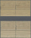 Memel: 1923, 100 - 500 M. Grün Auf 80 M. Auf 1,25 M. Auf 60 C., Kompletter Satz - Memel (Klaïpeda) 1923