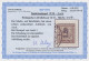 Sudetenland - Asch: 1938, Freimarke Mit Aufdruck 1,20 Auf 10 H. Braun Mit Senkre - Région Des Sudètes