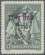 Sudetenland - Reichenberg: 1938, 50 H. Doss Alto Mit Echtem Handstempelaufdruck - Sudetes
