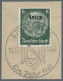 Dt. Besetzung II WK - Elsass: 1940, 6 Pfennig Hindenburg-Medaillon Mit KOPFSTEHE - Besetzungen 1938-45