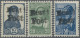 Dt. Besetzung II WK - Estland - Elwa: 1941, 10 K, 20 K Und 30 K Freimarken "Werk - Bezetting 1938-45