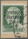 Dt. Besetzung II WK - Zara: 1943, 20 Lire Dunkelgrün Freimarke "Serie Imperiale" - Occupation 1938-45