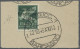 Dt. Besetzung II WK - Zara: 1943, 5 L Schwärzlichgrün Flugpostmarke, Aufdruck Ty - Besetzungen 1938-45