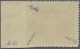 Feldpostmarken: 1944, Rhodos Päckchen-Zulassungsmarke Dunkelbräunlichrot Mit Waa - Altri & Non Classificati