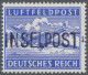 Feldpostmarken: 1945, Zulassungsmarke Für Luftfeldpostbriefe Insel Leros, Gezähn - Sonstige & Ohne Zuordnung