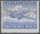 Feldpostmarken: 1945, Leros-Zulassungsmarke Durchstochen Mit Schwarzblauviolette - Sonstige & Ohne Zuordnung