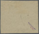 Feldpostmarken: INSEL LEROS, 1945, Zulassungsmarke, Durchstochen, Auf Briefstück - Andere & Zonder Classificatie