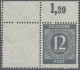 Alliierte Besetzung - Gemeinschaftsausgaben: 1946, 12 Pf Ziffer Aus Der Linken O - Autres & Non Classés