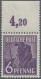Alliierte Besetzung - Gemeinschaftsausgaben: 1947, 6 Pf Arbeiter Lebhaftbläulich - Altri & Non Classificati