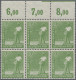 Alliierte Besetzung - Gemeinschaftsausgaben: 1947, 10 Pf Sämann, Dunkelgelbgrün - Other & Unclassified