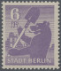 Sowjetische Zone - Berlin Und Brandenburg: 1945, 6 Pf Berliner Bär 6 Pf In Der S - Sonstige & Ohne Zuordnung