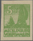 Sowjetische Zone - Mecklenburg-Vorpommern: 1946, Freimarke Sog. "Abschiedsausgab - Andere & Zonder Classificatie