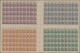 Sowjetische Zone - West-Sachsen: 1946, 6+14 Pfg Bis 84+66 Pfg, Leipziger Messe I - Andere & Zonder Classificatie