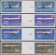 DDR: 1969, Flugzeuge UNGEZÄHNT In Originalfarben, 4 Werte Komplett Im Postfrisch - Nuovi