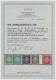 DDR - Dienstmarken A (Verwaltungspost B): 1956, 5 Pf - 40 Pf Zirkelbogen Nach Re - Other & Unclassified